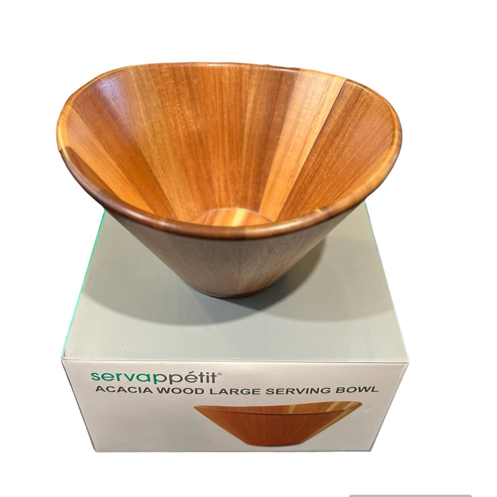 Servappetit Acacia Wood Serving Bowl